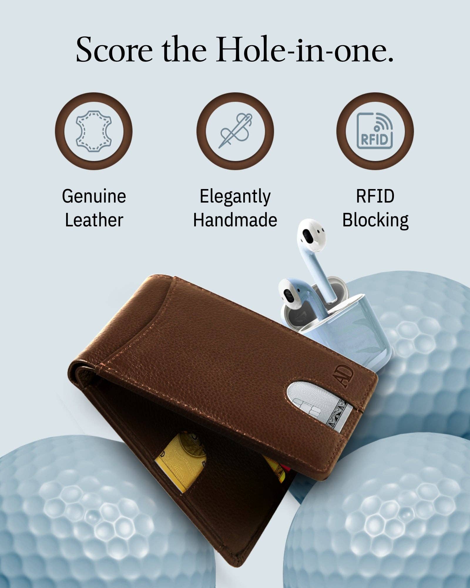 Access Denied Accessories - Vente Portefeuille – homme - Portefeuilles Bifold pour Hommes Portefeuille Mince en Cuir RFID avec Sangle de Tirage13