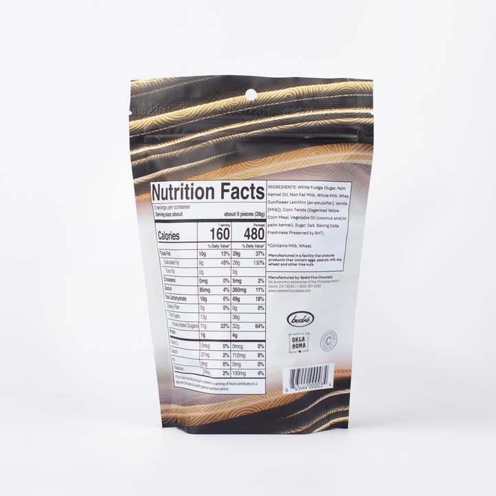 Bedré Fine Chocolate - Wholesale Chocolate Covered Sweets - White Fudge Twists1