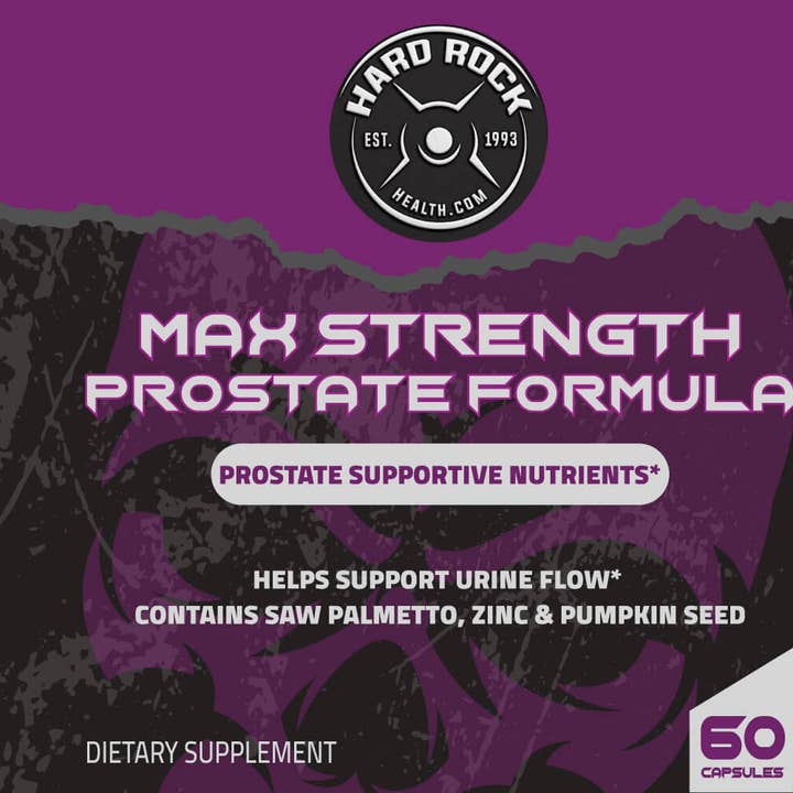 Hard Rock Health Stores - Wholesale Oral Supplement/Vitamin - Maximum Strength Prostate Formula2