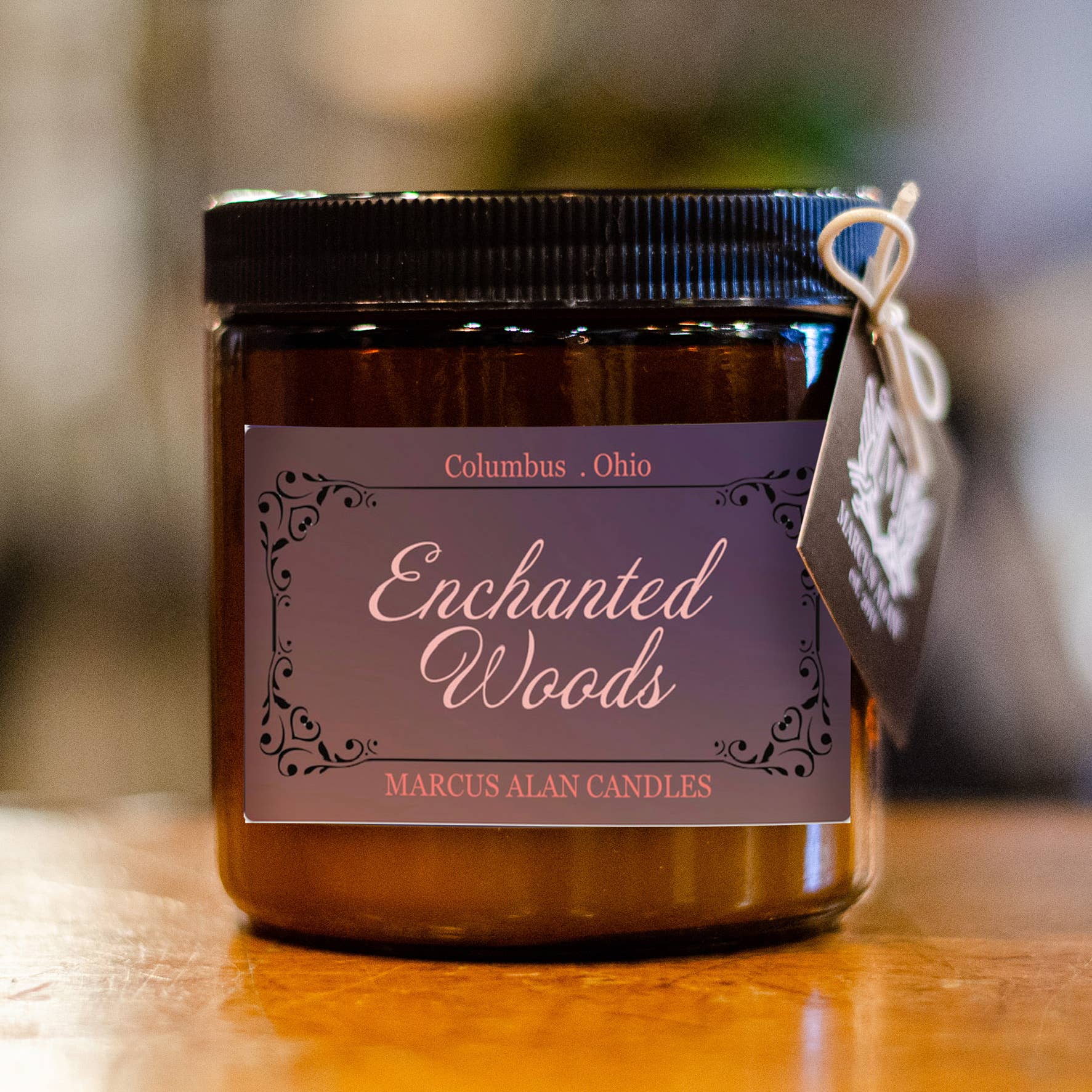 Marcus Alan Candles - Wholesale Pot/gevulde kaars - Enchanted Woods kaars0