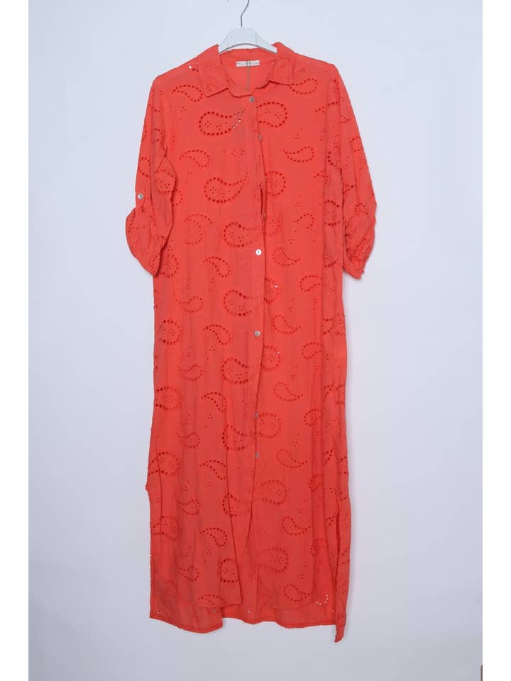 LÉA & LUC - Wholesale Dress - Women's - Long dresses in 100% Cotton REF. 20119S