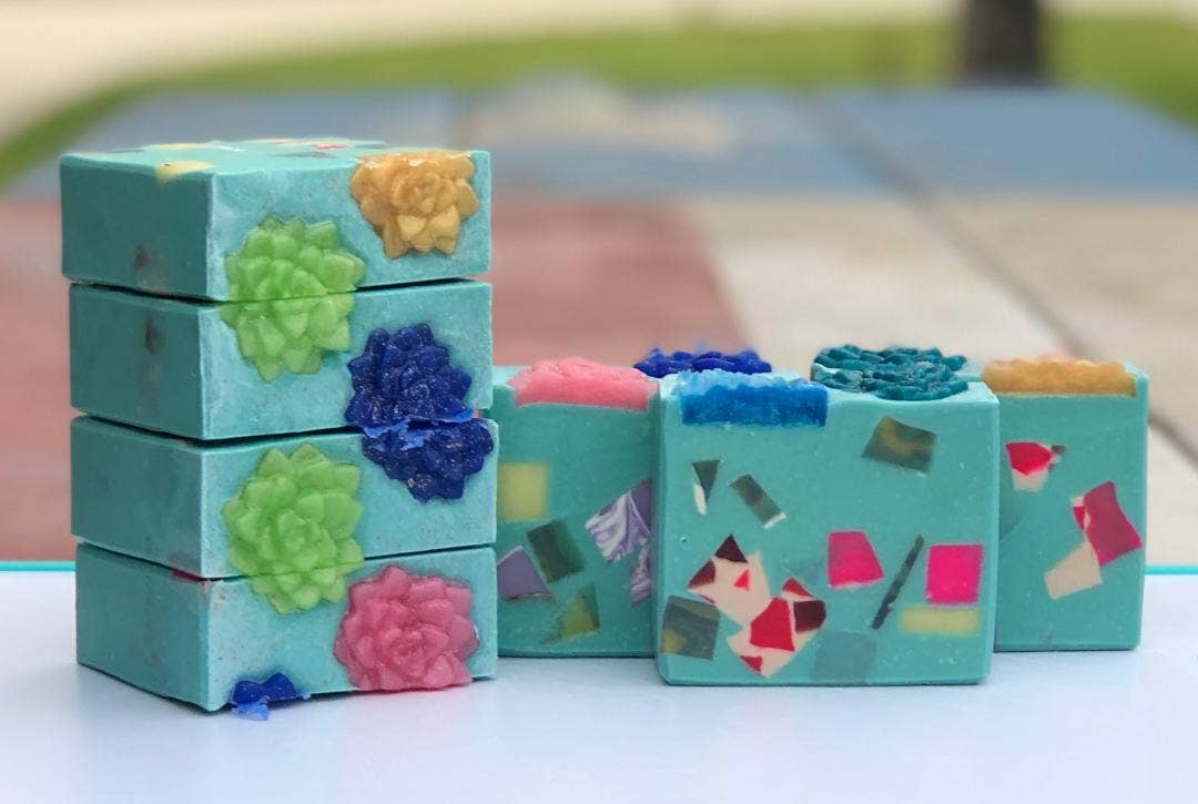 Everly Sunshine a Traveling Soapery - Wholesale Bar Soap - Patchwork bar soap