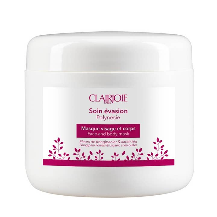 Frangipani-blomst ansigts- og kropsmaske 500 ml Clairjoie for engroshandel hos Clairjoie