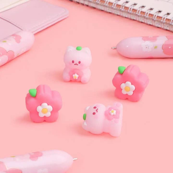 BCmini - Wholesale Pen - SAKURA CAT 10-COLOR RETRACTABLE BALL PEN-36