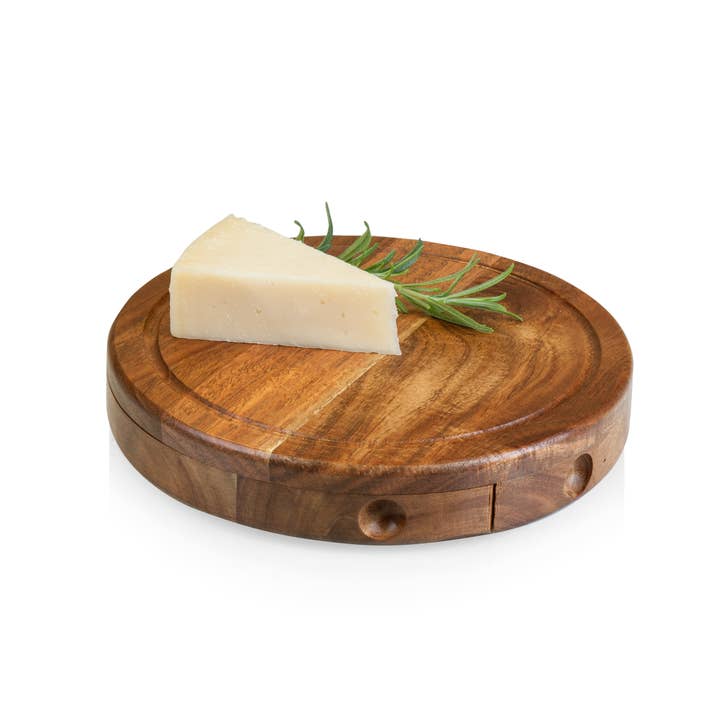 Acacia Brie Cheese Cutting Board & Tools for wholesale on Faire11