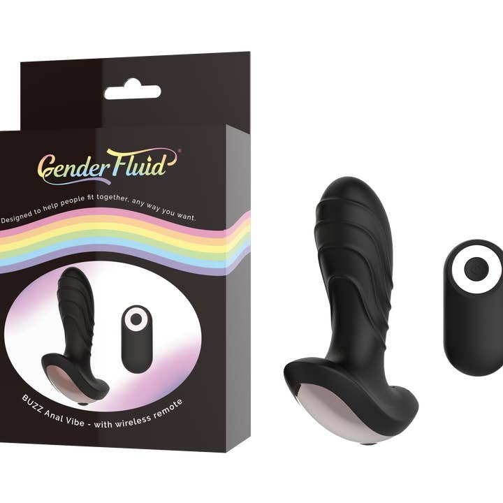 Voodoo - Wholesale Seksspeeltje - Gender Fluid Buzz Anale Vibe W/afstandsbediening