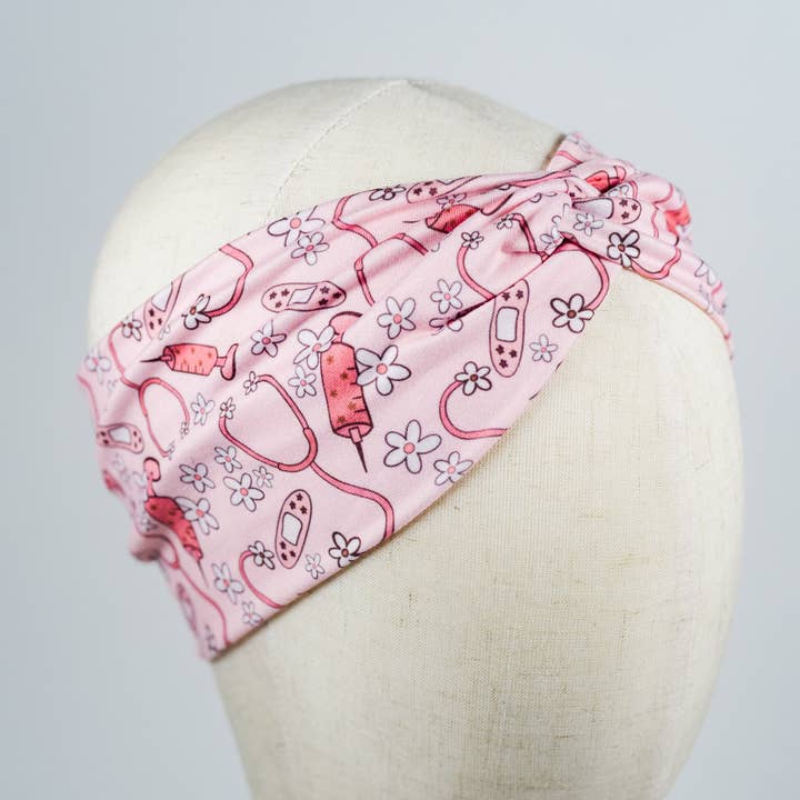 Bandeau Torsadé de Soins de Santé pour la vente par Hen’s Bow Co