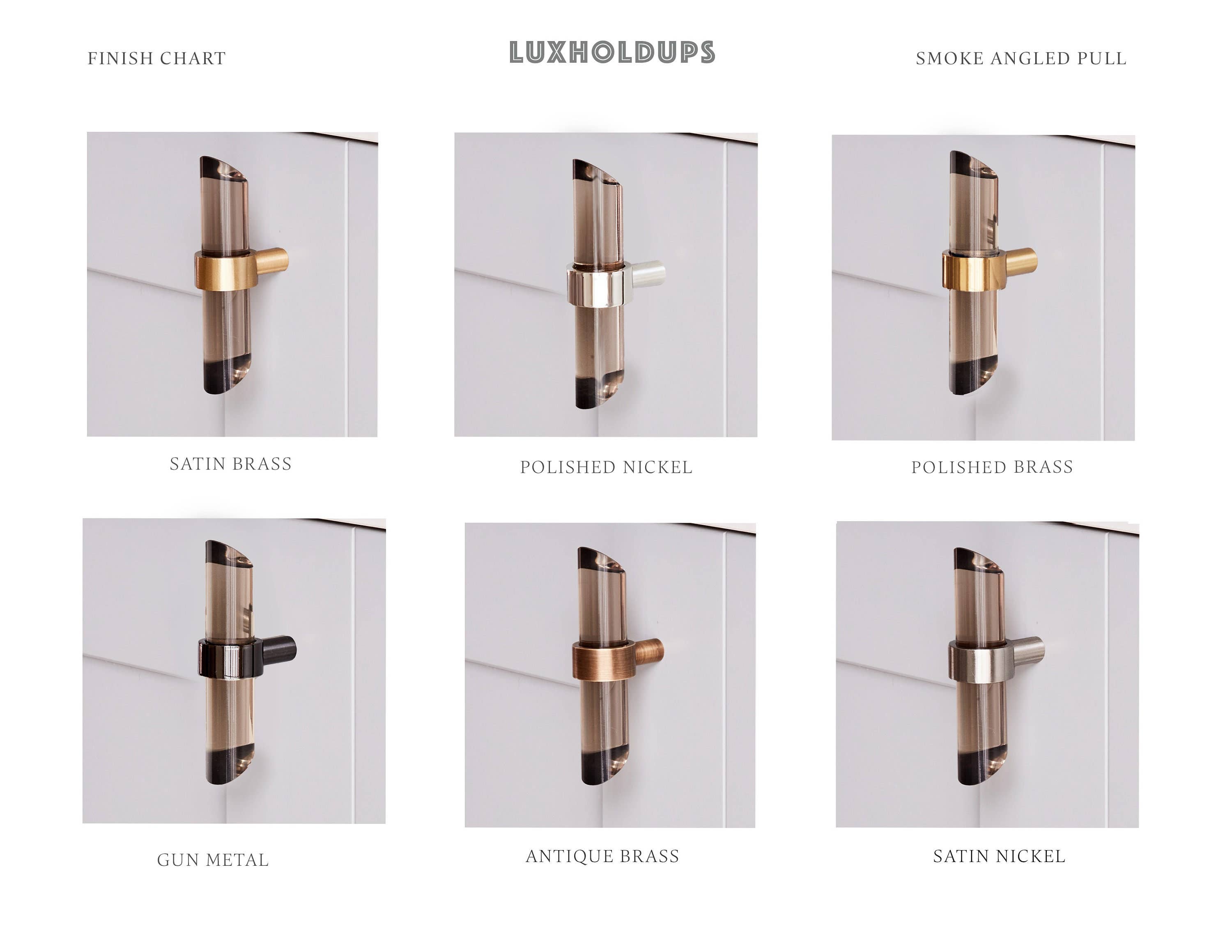 LuxHoldups - Wholesale Wall Hook - Gaboon Ebony & Antique Brass Wall Hooks by LuxHoldup1