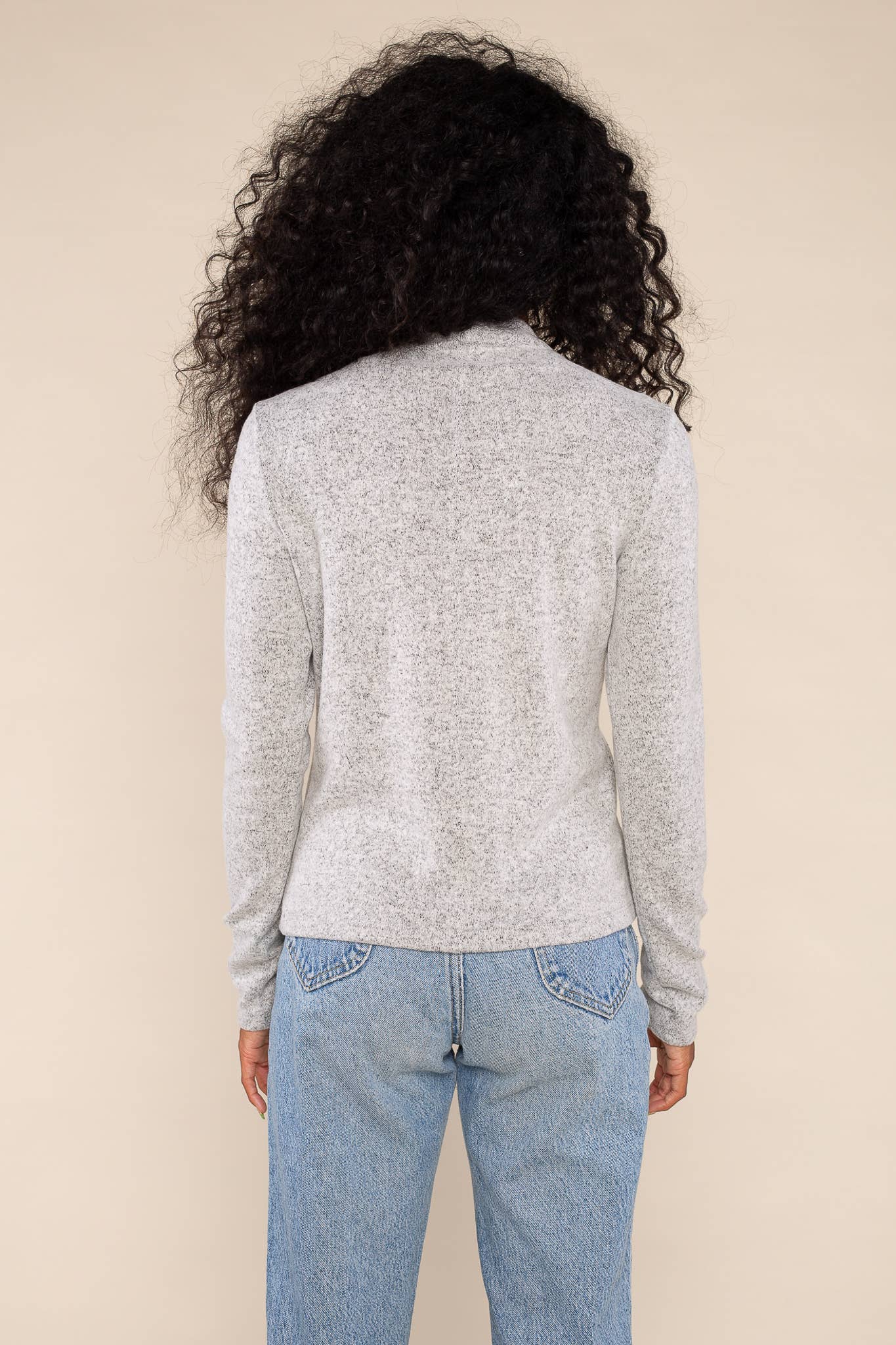 NLT - Vendita all'ingrosso Top in maglia - Donna - Top con scollo a finto spazzolato2