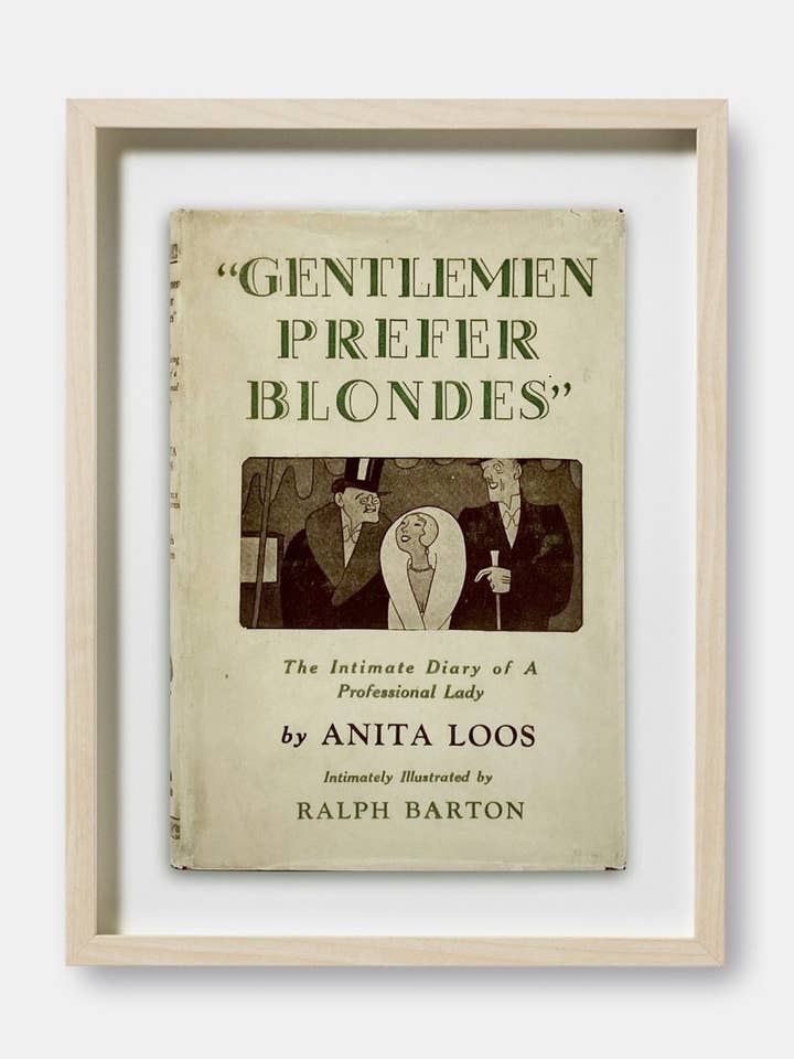 Impressão da Capa do Livro "Os Homens Preferem as Loiras" por atacado de The Curious Desk