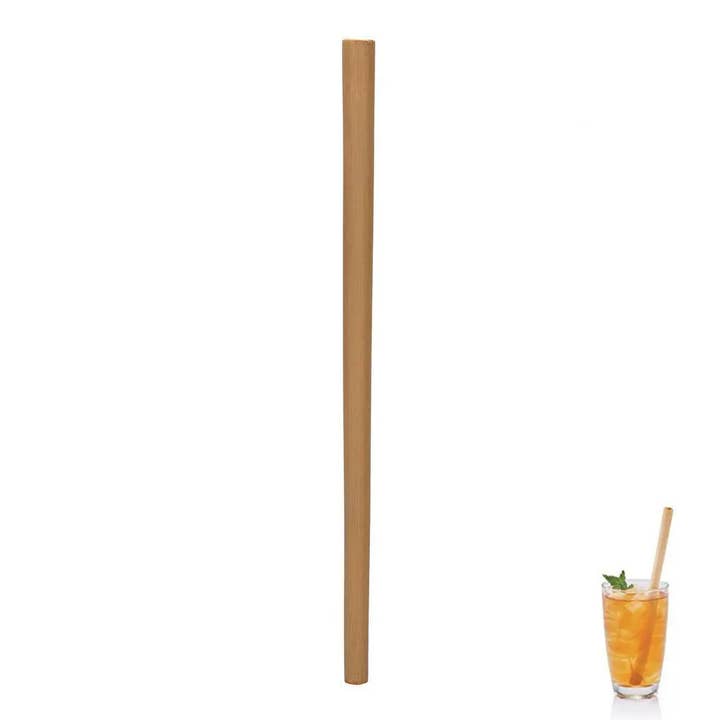 everythingbamboo - Wholesale Drinking Straw - 5 PCs Bamboo Straw + Cleaning Brush Organic Reusable Daily Use Eco Friendly2