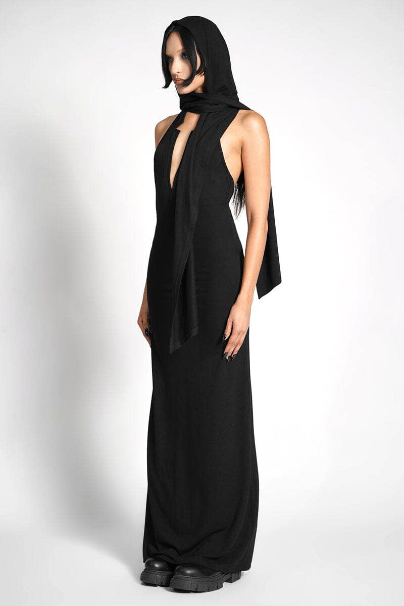 NOCTEX - Wholesale Dress - Women's - Soteria Dress and Hood7