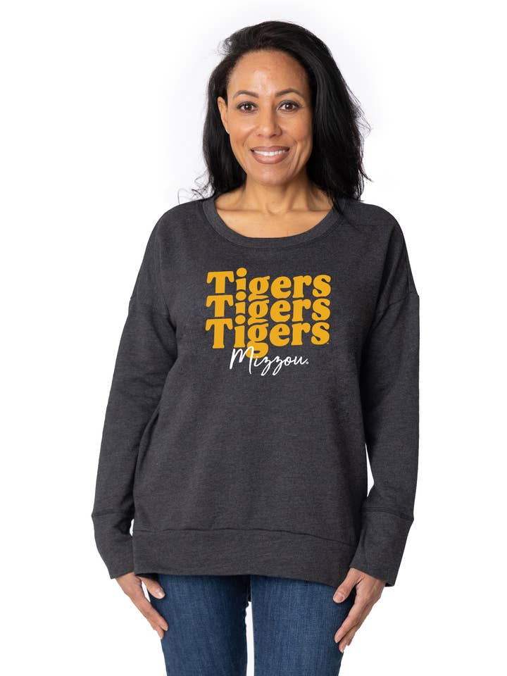 Mizzou Tigers Marley Side Vent Pullover for wholesale by Flying Colors Apparel