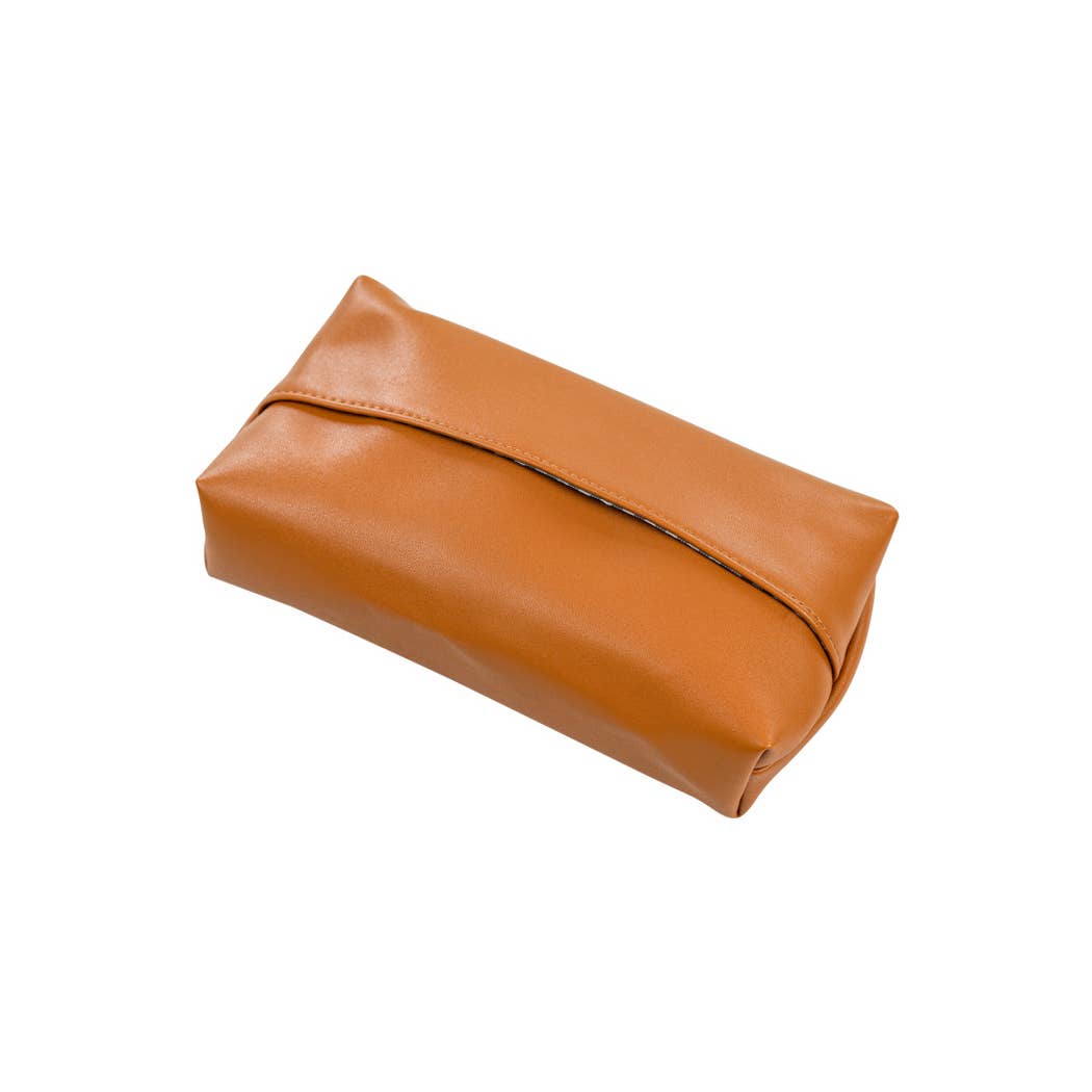 Ailly's garden – wholesale Näsdukslåda – Läder Tissue Box Cover rektangulära vävnad Box hållare2