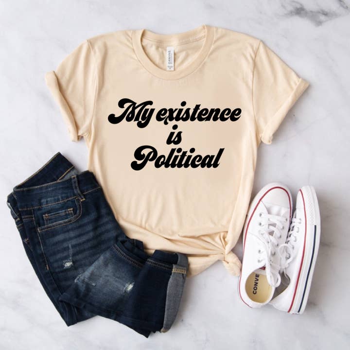 Minha existência é política por atacado de Vida + Wild