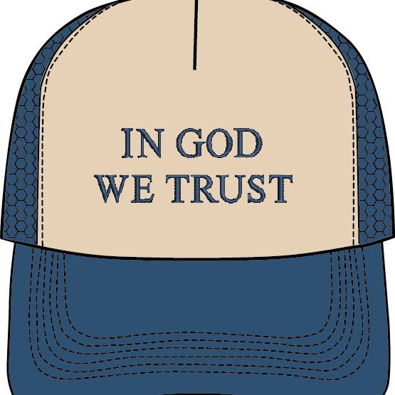 IN GOD WE TRUST HAT for wholesale by Wildwood Landing