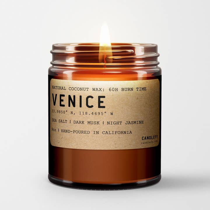 Candlefy - Wholesale Jar/Filled Candle - Venice, California Scented Candle1