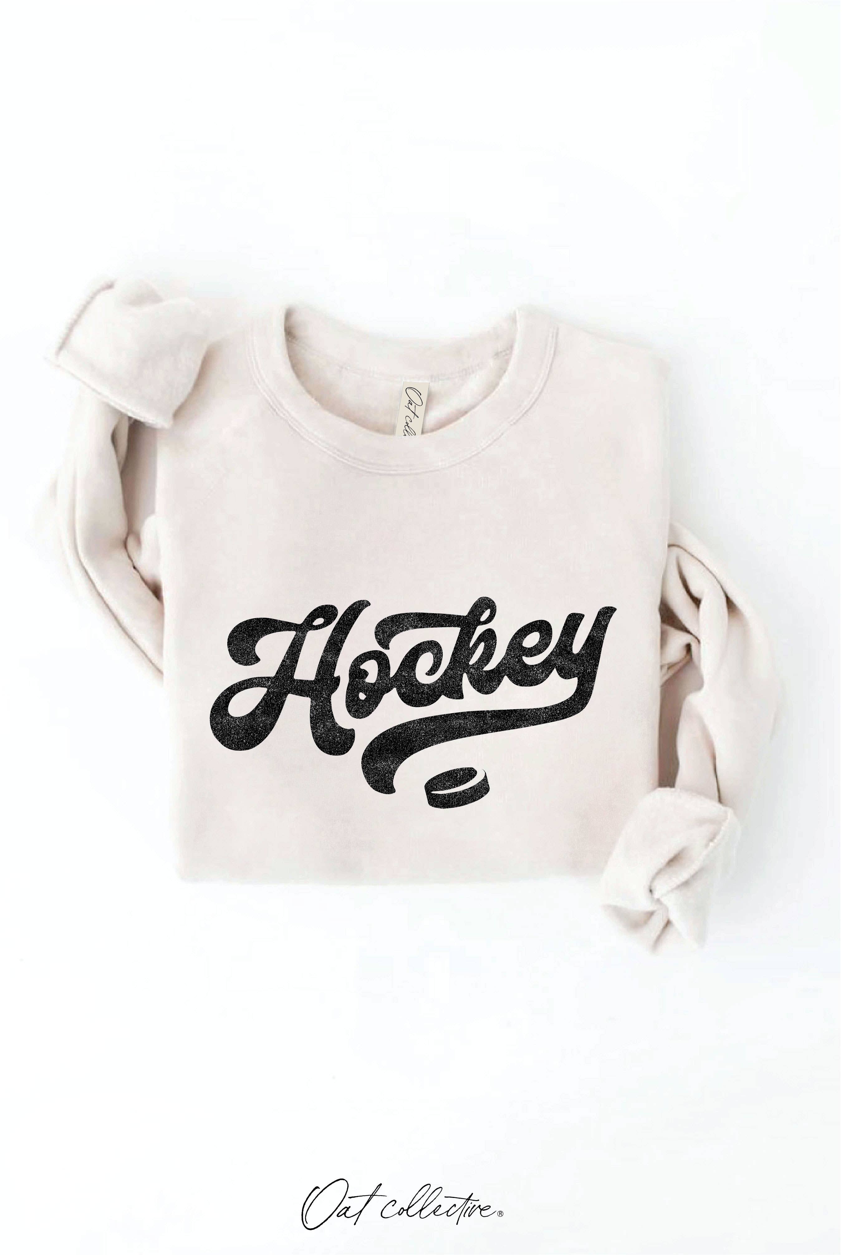 OAT COLLECTIVE - Vente Sweat-shirt à imprimés – femme - Chandail à motif HOCKEY0