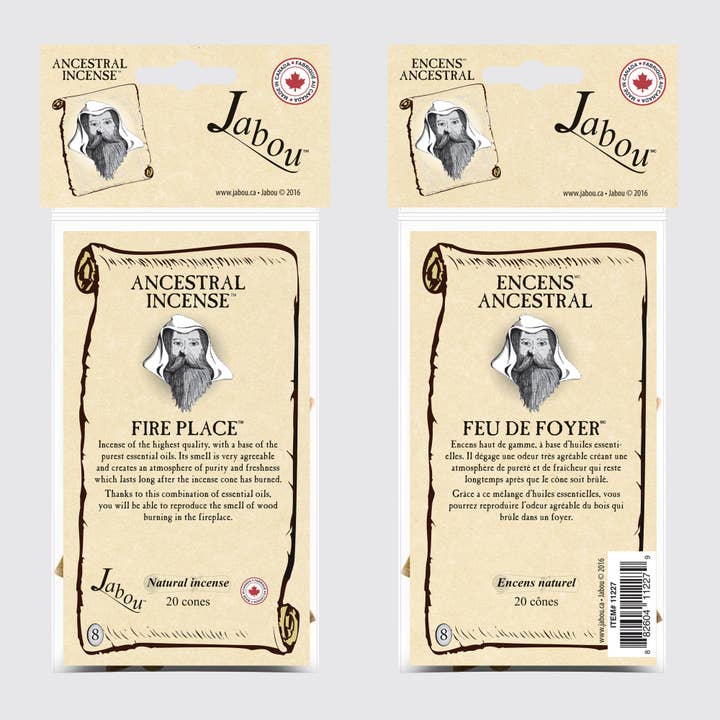 Ancestral #08 Fireplace Incense Cones for wholesale by NATURAL SCENTS