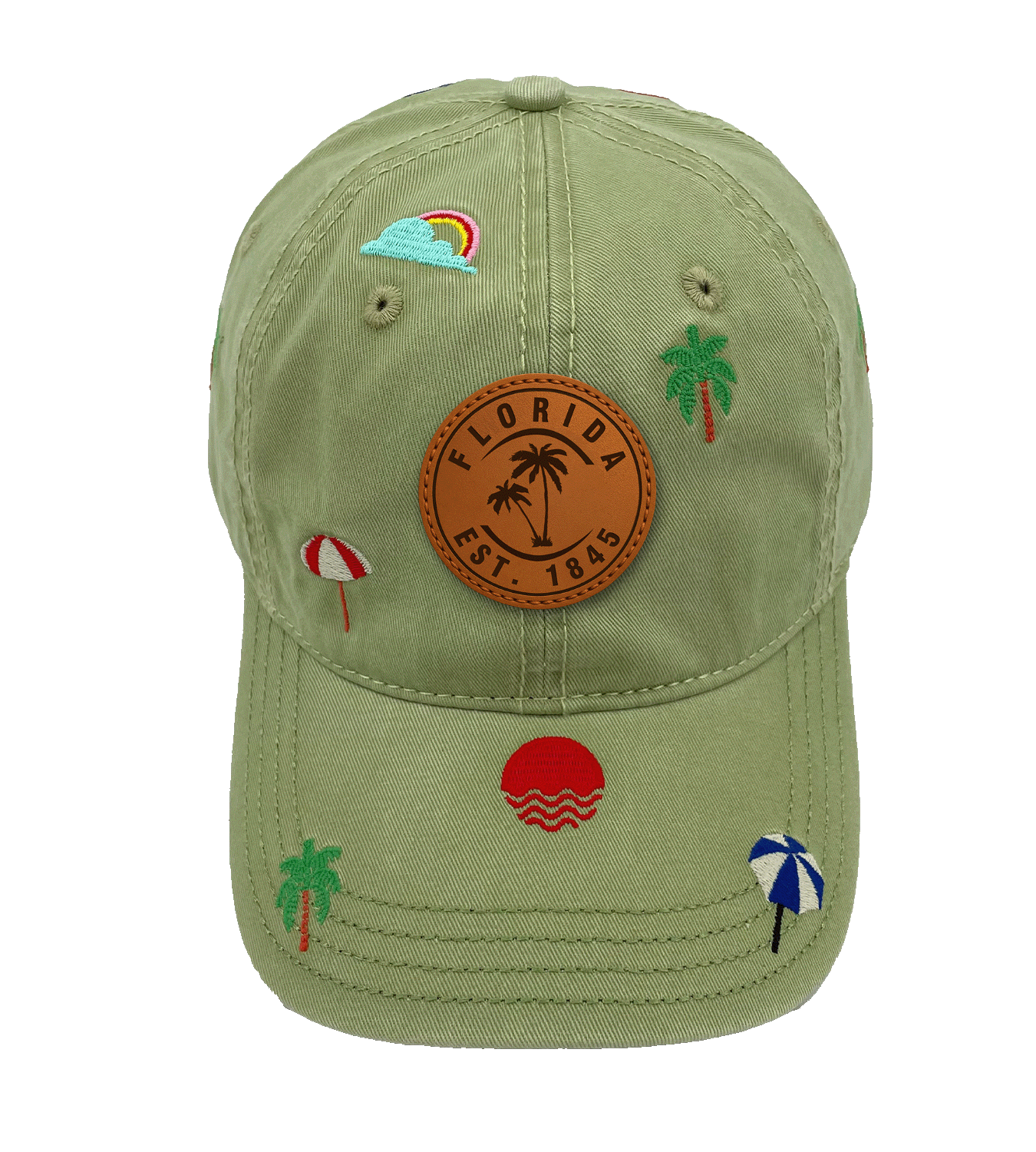 Northern Icons Creations INC - Wholesale Baseball cap – Unisex - Florida Embroidery Baseball Cap – Vacation Beach Hat for Ocean and Sunshine Lovers0
