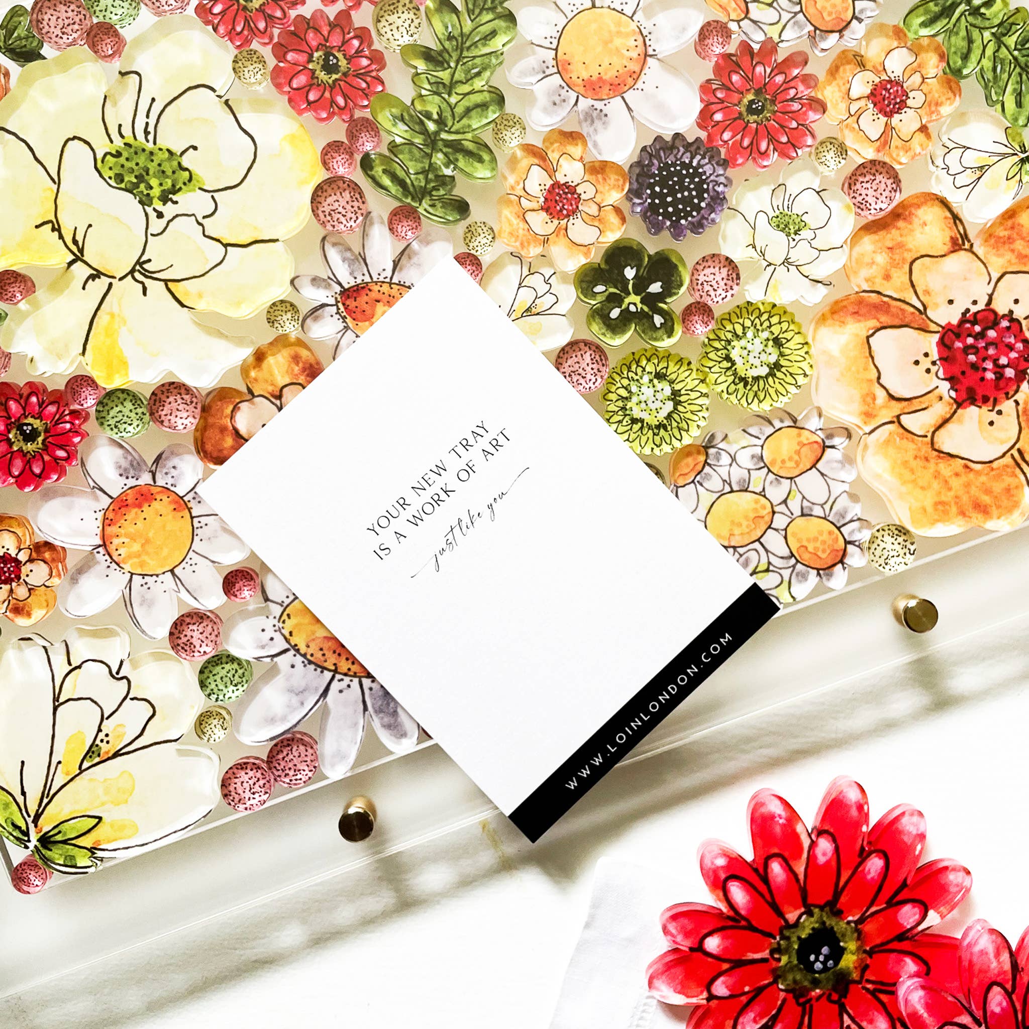 LO in LONDON® - Wholesale Decorative Tray - THE RIDLEY ACRYLIC OBSESSION TRAY6