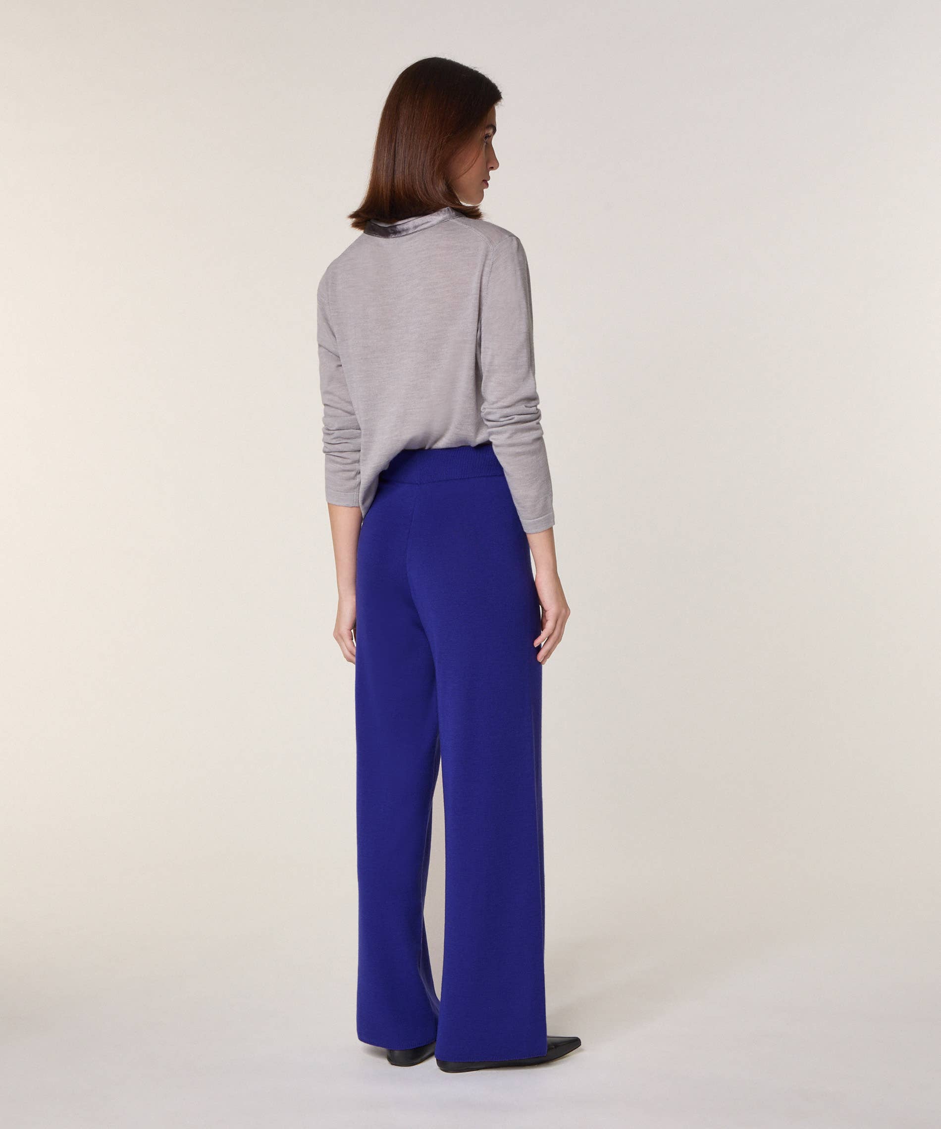 Rodier - Wholesale Suit Pants - Women's - Wide merino wool trousers8
