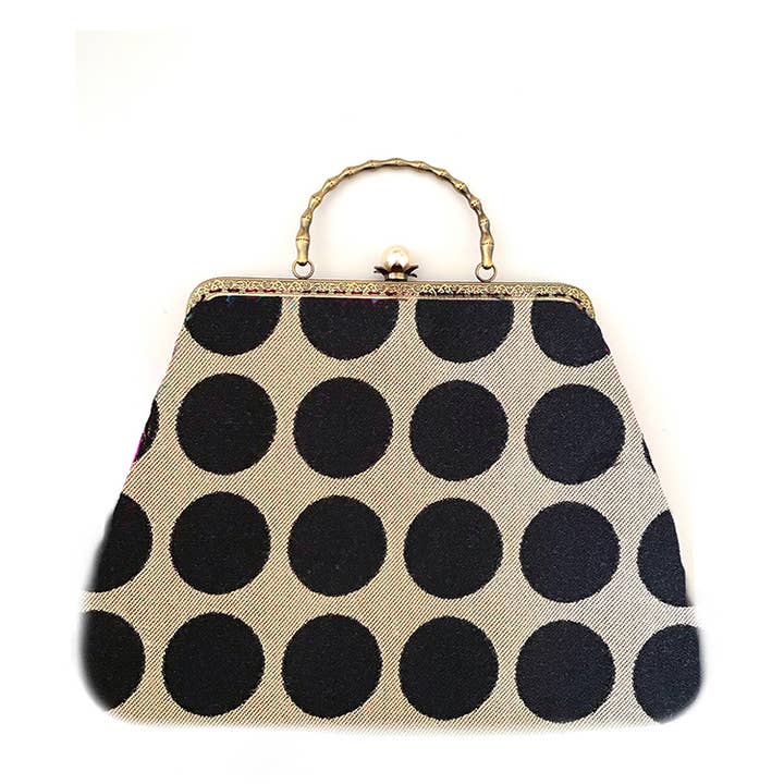 Maria Sole Rodriguez - Wholesale Clutch Bag - Women's - Bassoon Perla Medium, bag with pearl, handmade, Italy1