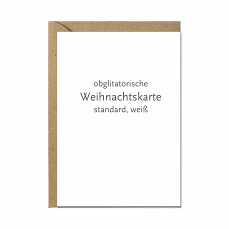 17;30 - Faltkarte hoch, OBLIGATORISCHE WEIHNACHTSKARTE, STANDARD
für den Großhandel von 17;30
