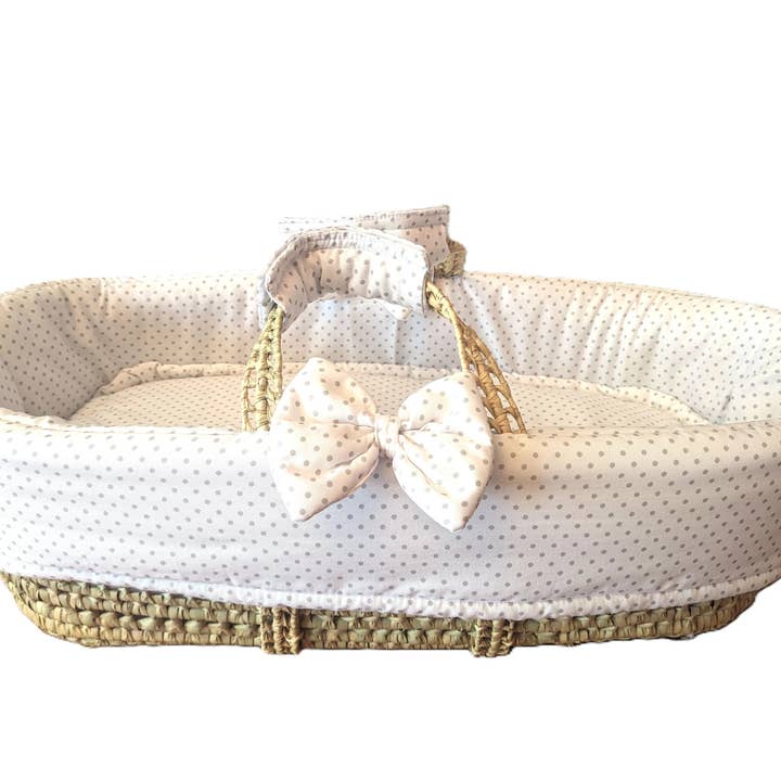 High crafty - Wholesale Bassinet - Baby - Palm Moses Basket for Babies 0–6 Months – Handwoven Natural 7