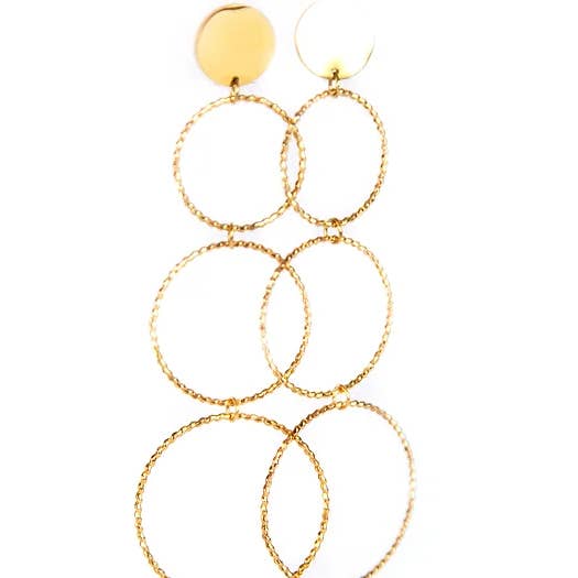 Maxi cerchi Olympe per la vendita all'ingrosso da parte di Baroca Bijoux Paris