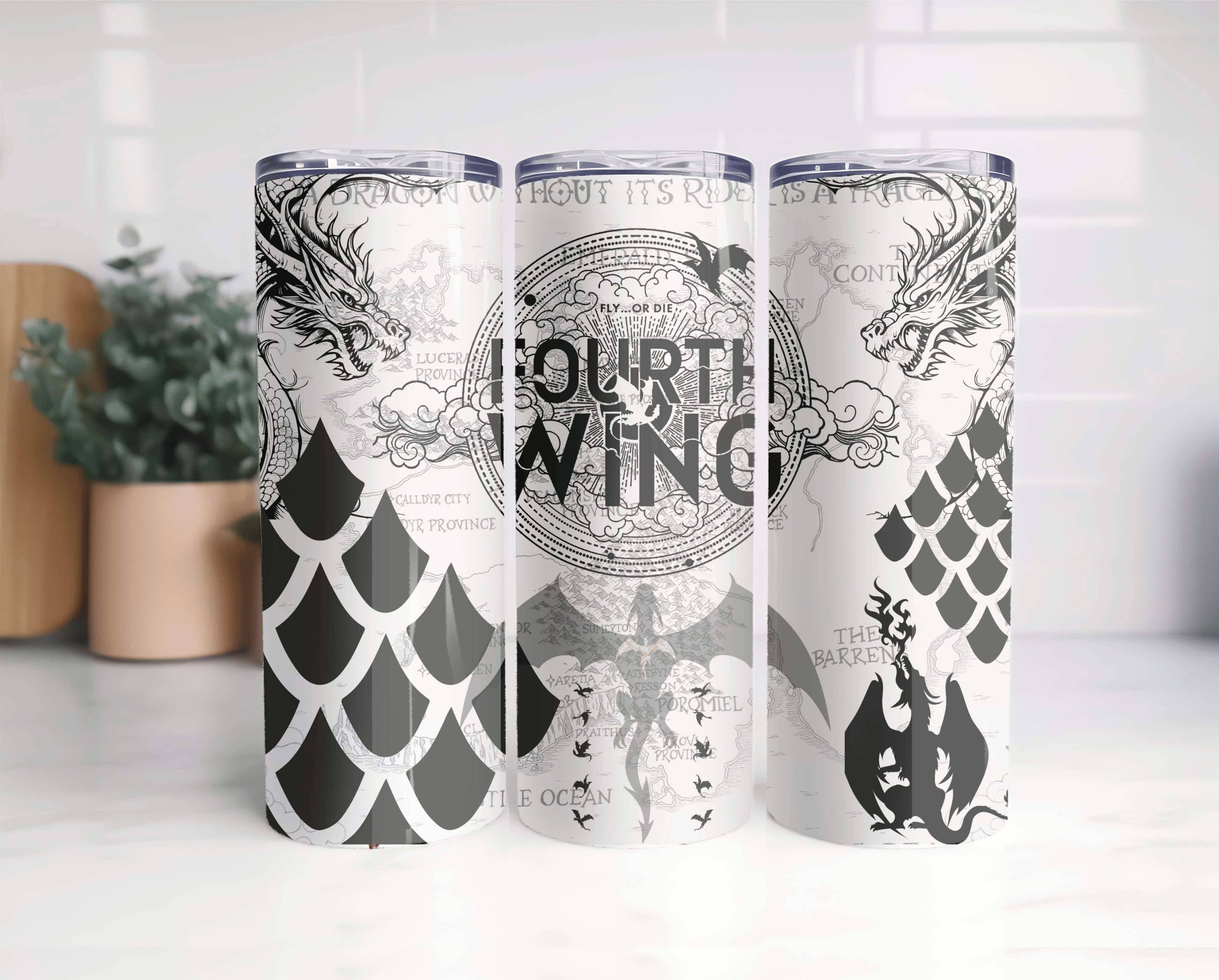 H+P Wholesale - Wholesale Insulated Mug/Tumbler - Fourth Wing Tumbler