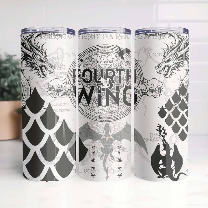 H+P Wholesale - Wholesale Insulated Mug/Tumbler - Fourth Wing Tumbler0