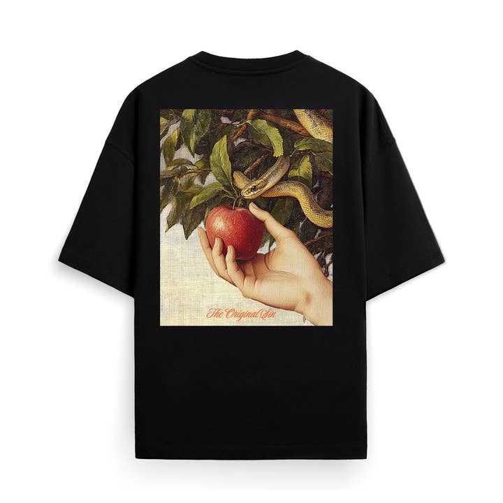 DAS URSÜNDE-T-SHIRT - SCHWARZ für den Großhandel von Vertere Berlin