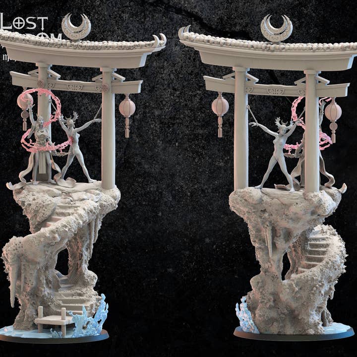 Forg3d - Wholesale Decoratief beeldje - Altar of Sacrifice Archimage, compatibel met Slann, Warhammer