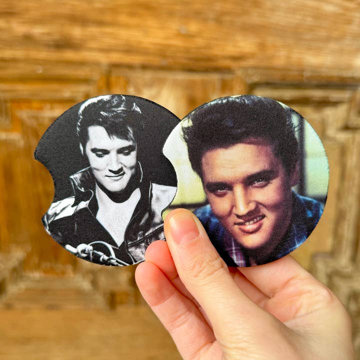 Elvis Neoprene Car Coasters for wholesale by XO Wholesale