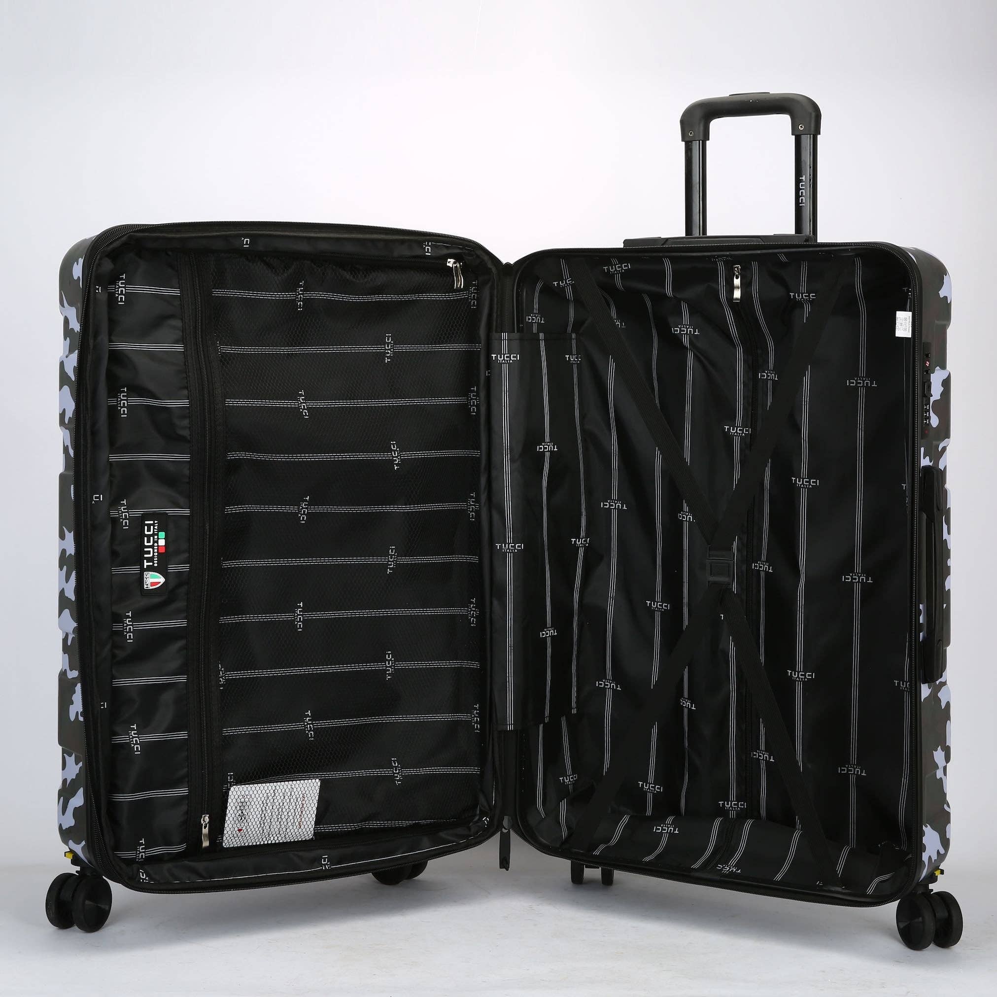 Titanio Travel Goods Group - Wholesale Luggage - TUCCI Armata Camo 3-Piece Luggage Set6
