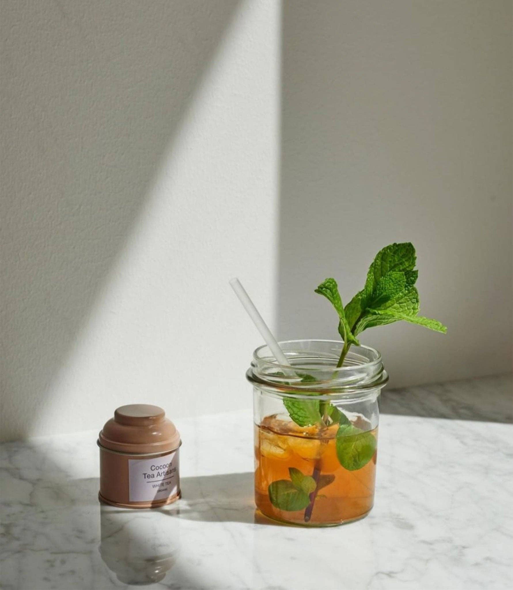 Cocoon Tea Artisans – Sacos de chá por atacado – Mini Estojo Empilhável para Saquinhos de Chá1