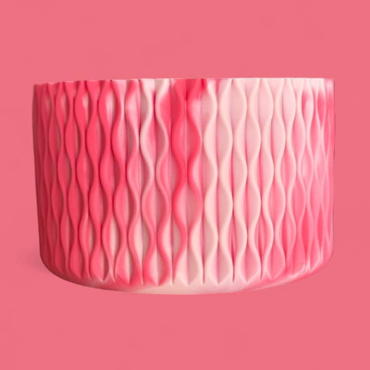 Lakseglød | Bølgetekstur | Silikone Støvle for engroshandel hos Sip n' Style Shop Co.