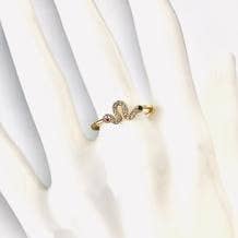 Modern Opus - Wholesale Multi-Stone Ring - Cz Snake ring3