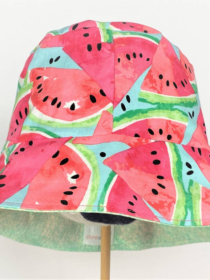 Chapeau Seau Pastèque pour la vente par Purealma