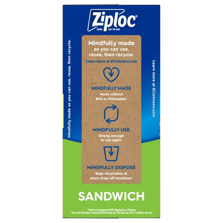 First Choice Buying - Wholesale Food Storage Wrap/Bag - Ziploc Sandwich Bags,with EasyGuide Technology, 280 Count ( 7" x 5" )