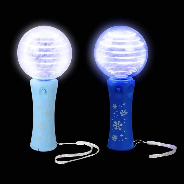 Holiday Light-Up Snowflake Magic Ball Wand Kids Toy for wholesale by JSBlueRidge Toys