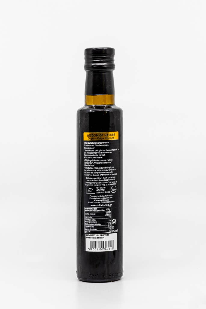 Helene Delices Grecs - Wholesale Vinegar - Organic mandarin balsamic cream 250ml1