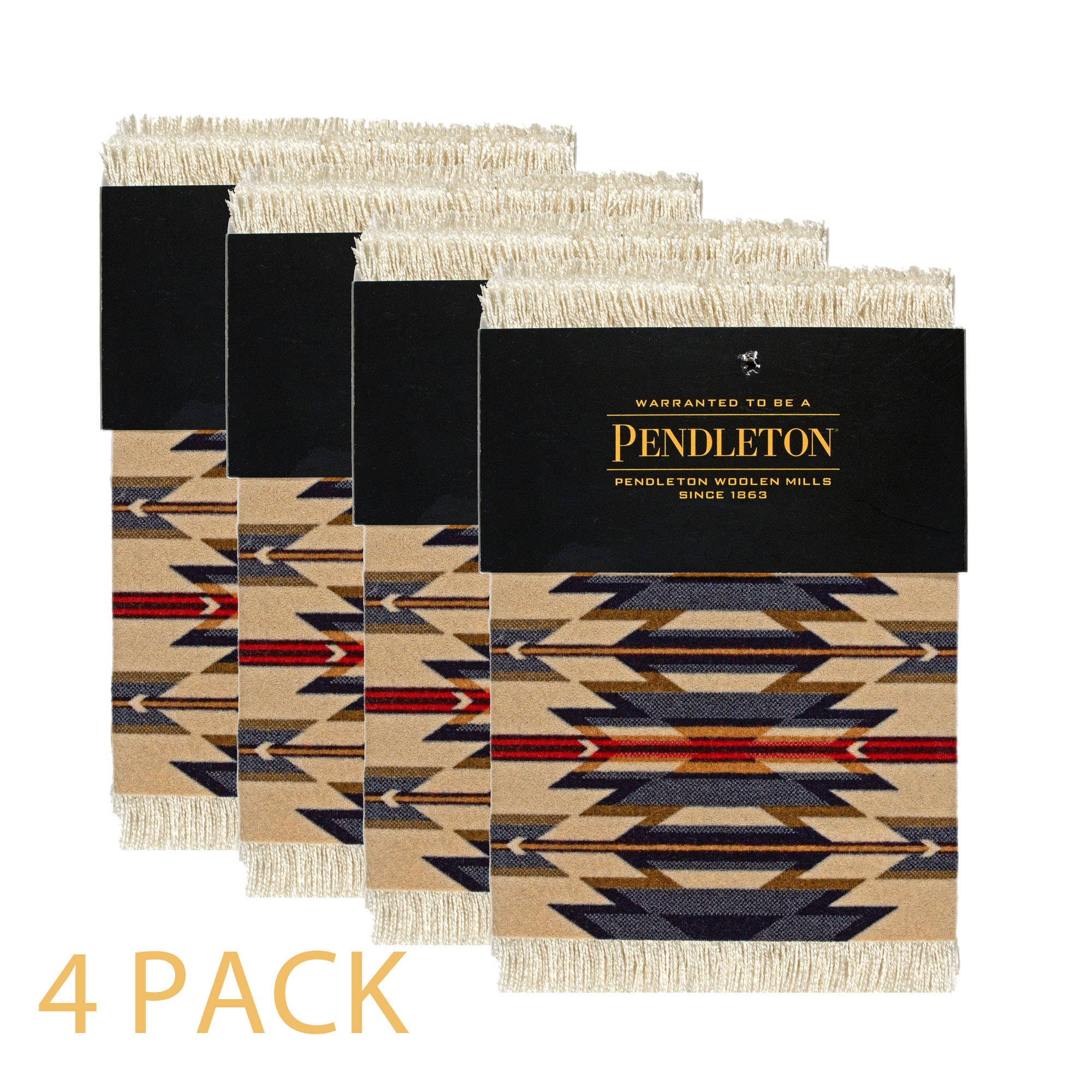 Wholesale 4pk Pc CoasterRug Set Pendleton Wyeth Trail for your