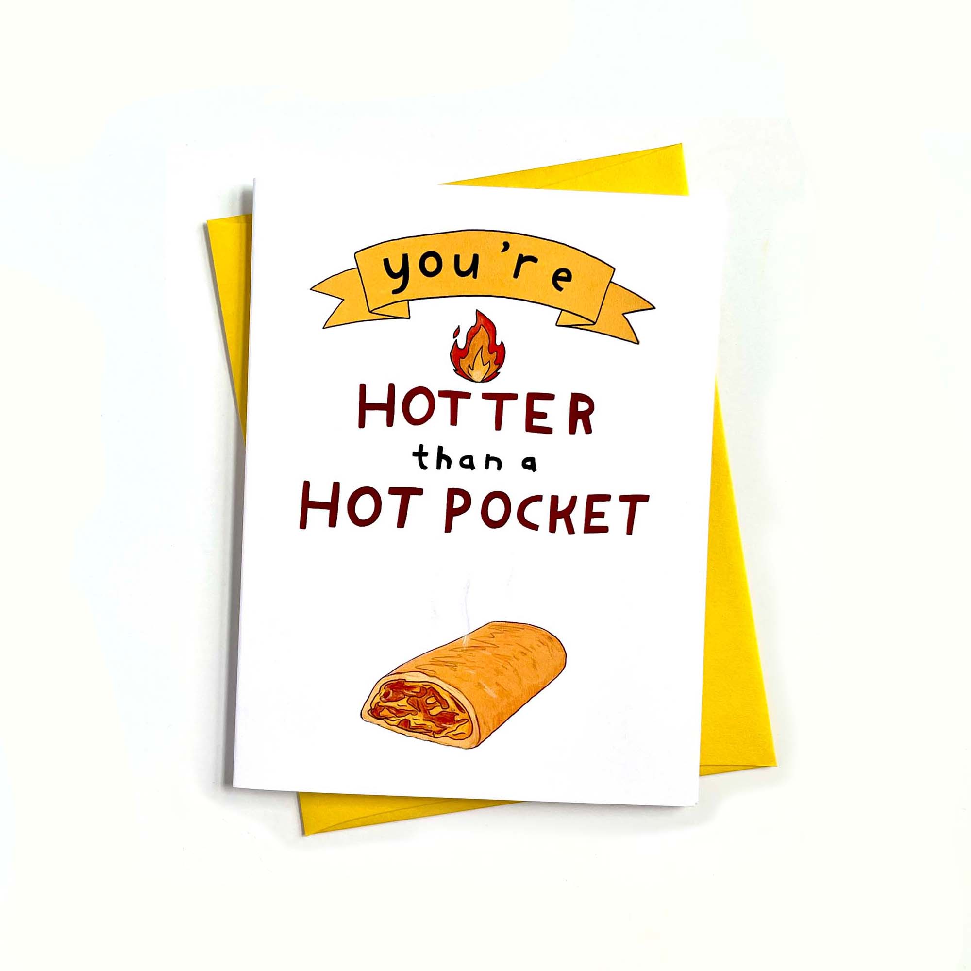 Aviate Press - Wholesale Love Card - Hotter Than A Hot Pocket Love Card0