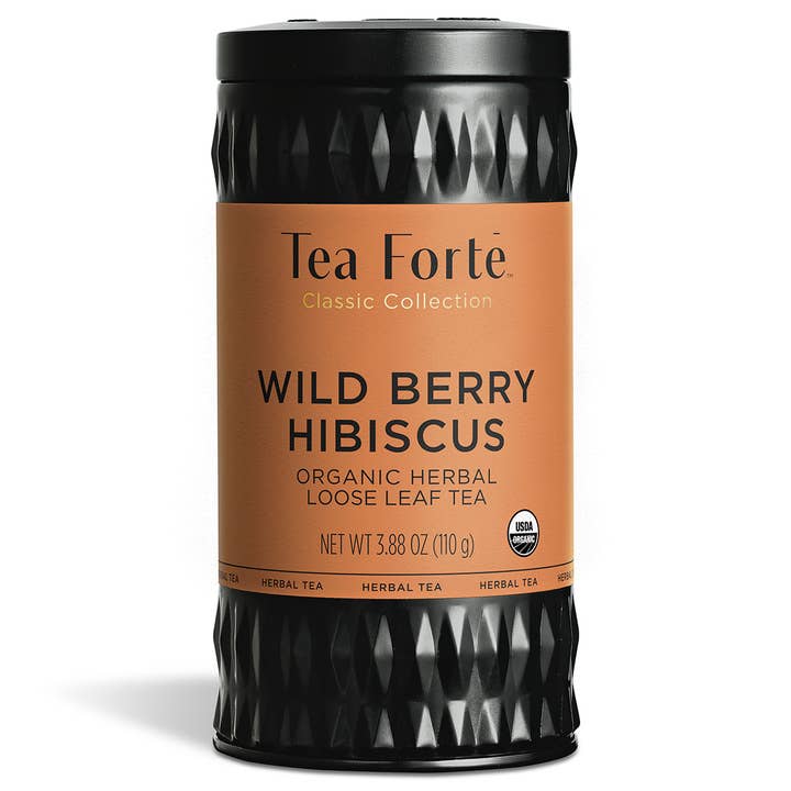 Tea Forte - Wholesale Loose Tea - Tea Forte Wild Berry Hibiscus Tea Loose Leaf Tea Canister