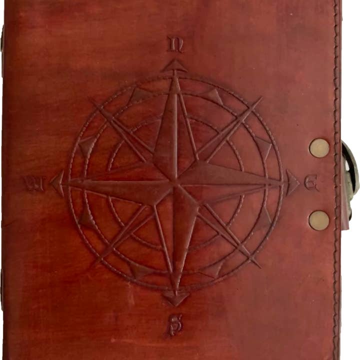 Earthbound Journals - Wholesale Journal/Diary - Compass Rose 5" x 7"