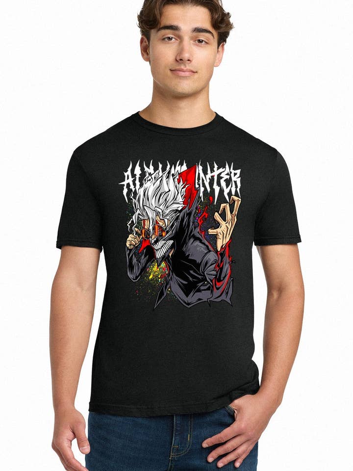 Fundom - Wholesale T-Shirt (Graphic) - Unisex - Dan Da Dan Evil Eyes Horror Shirt Adult Unisex T-Shirt1