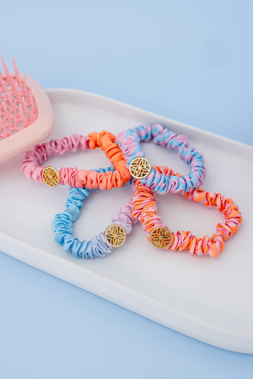 Lilly Pulitzer by Lifeguard Press - Wholesale Scrunchie - Women's - Mini Scrunchie Set, Assorted