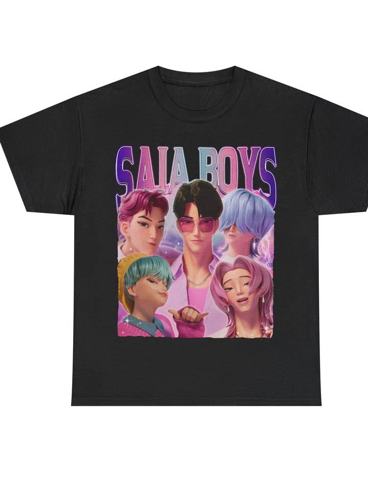 K-pop Saja Boys Skjorte, Saja Boys Fan, K-pop Demon Hunter T-shirt for engroshandel hos SONDO DESIGN LTD